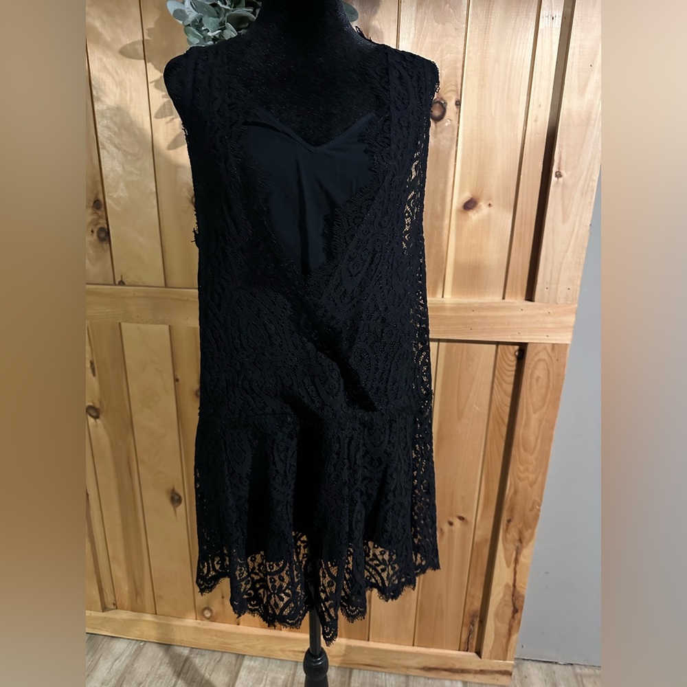 Lace Free people mini dress